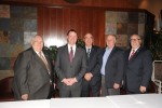 Claude Poirier, Louis Vachon, Benoît Bazinet, Bryan MacEachern et Michel Perreault
